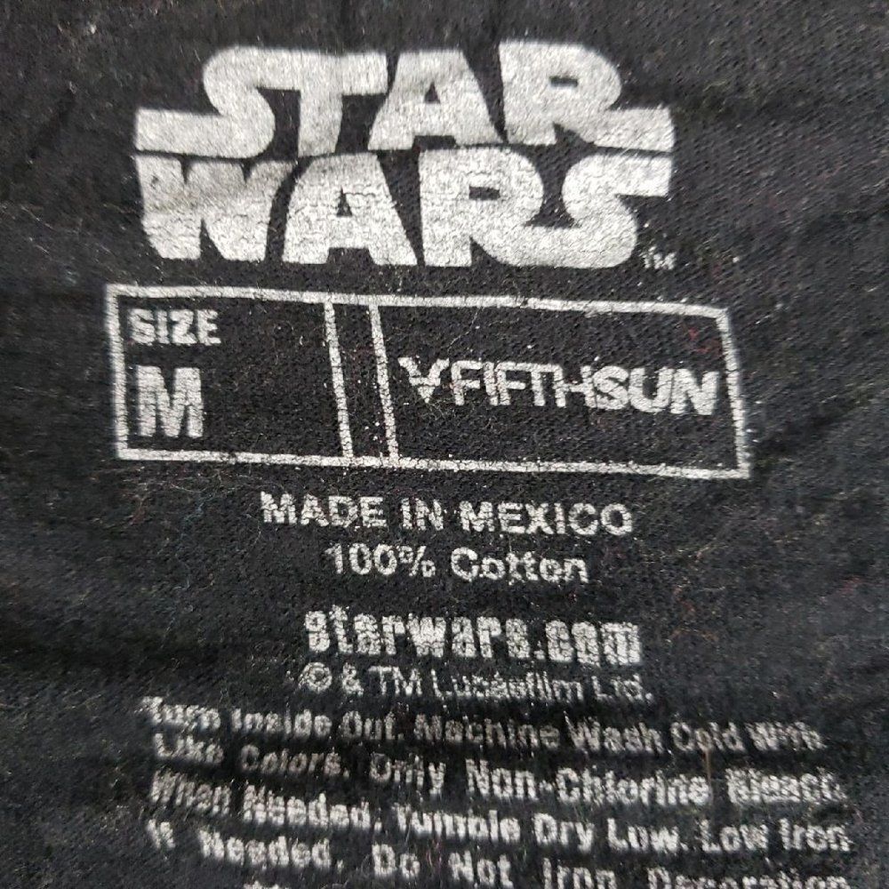 Star Wars Millennium Falcon Tshirt Black Medium - Picture 4 of 4